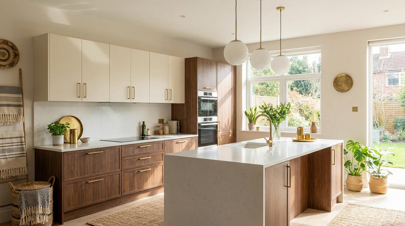 Modular kitchen install